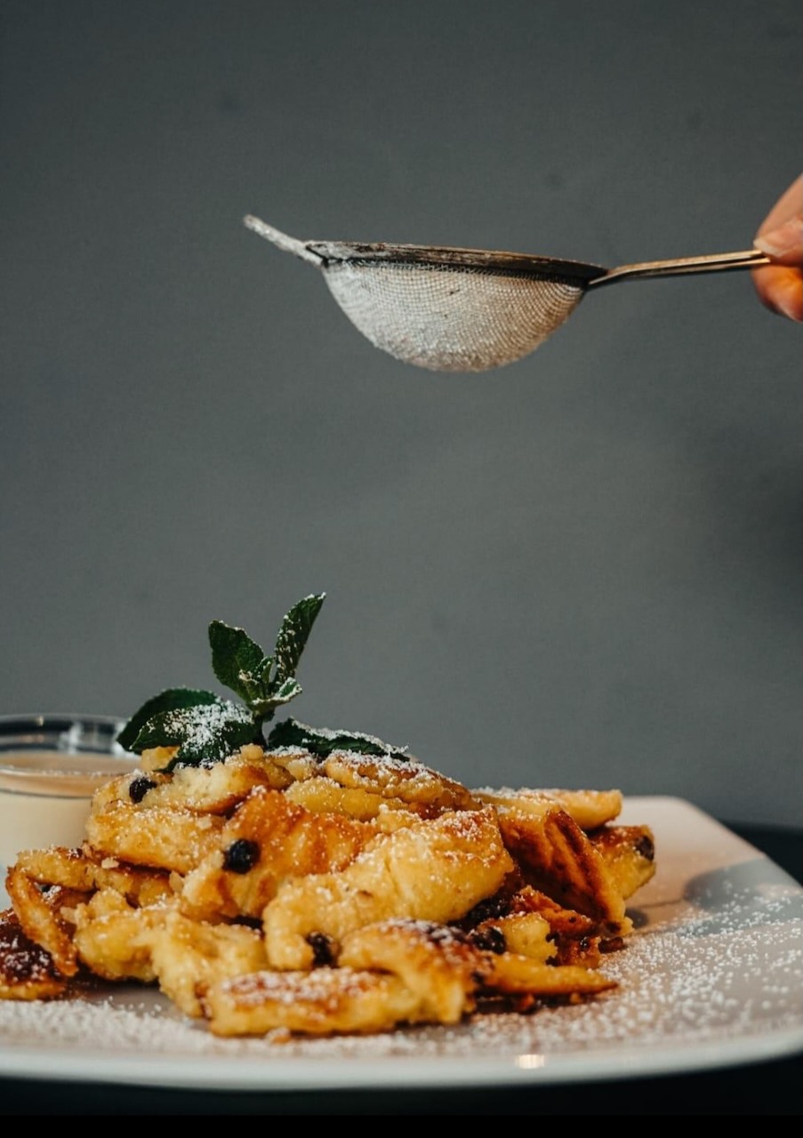 Ein eingedeckter Teller